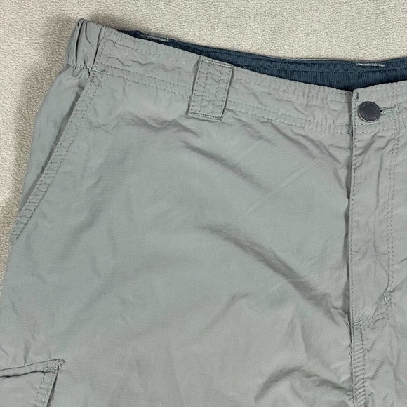 Columbia Mens 38 Cargo Hiking Short Lightweight Grey‎ Regular Fit Pockets - Picture 2 of 12